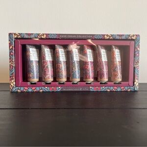 Set of 7 hand cream collection by William Morris